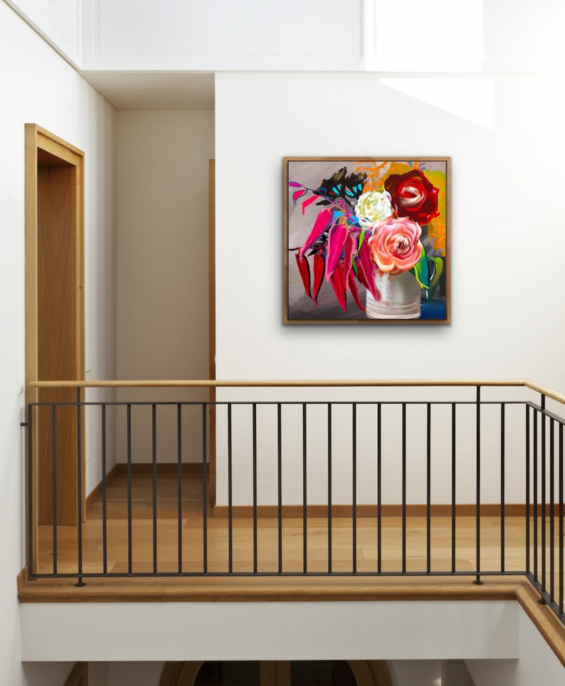 Abstract floral paintings abstract floral art abstract floral print abstract floral wall art abstract flower print abstract flower printable