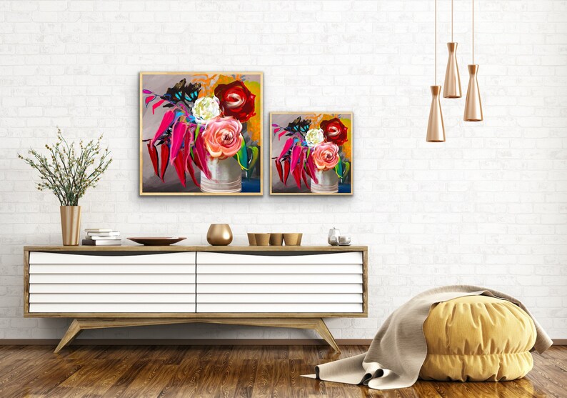 Abstract floral paintings abstract floral art abstract floral print abstract floral wall art abstract flower print abstract flower printable