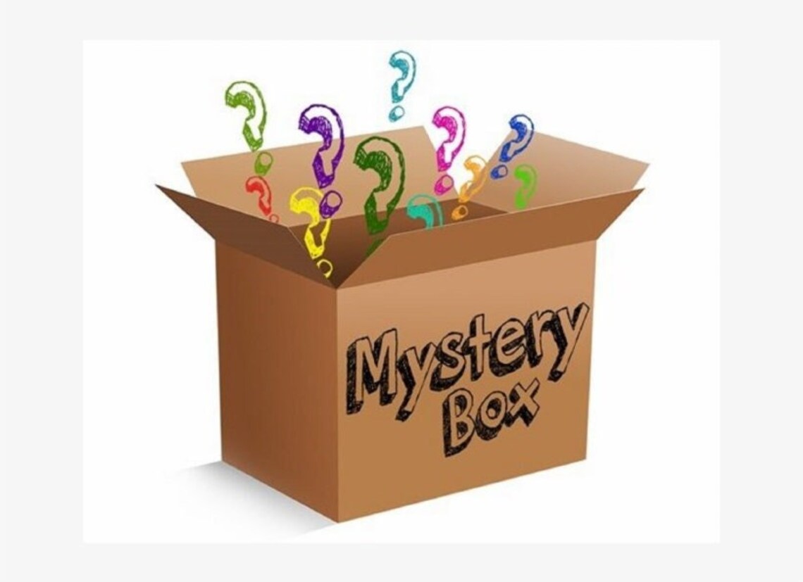 Mystery Box of Jewelry 6x4x4 Box Jewelry Mystery Box Lot Etsy