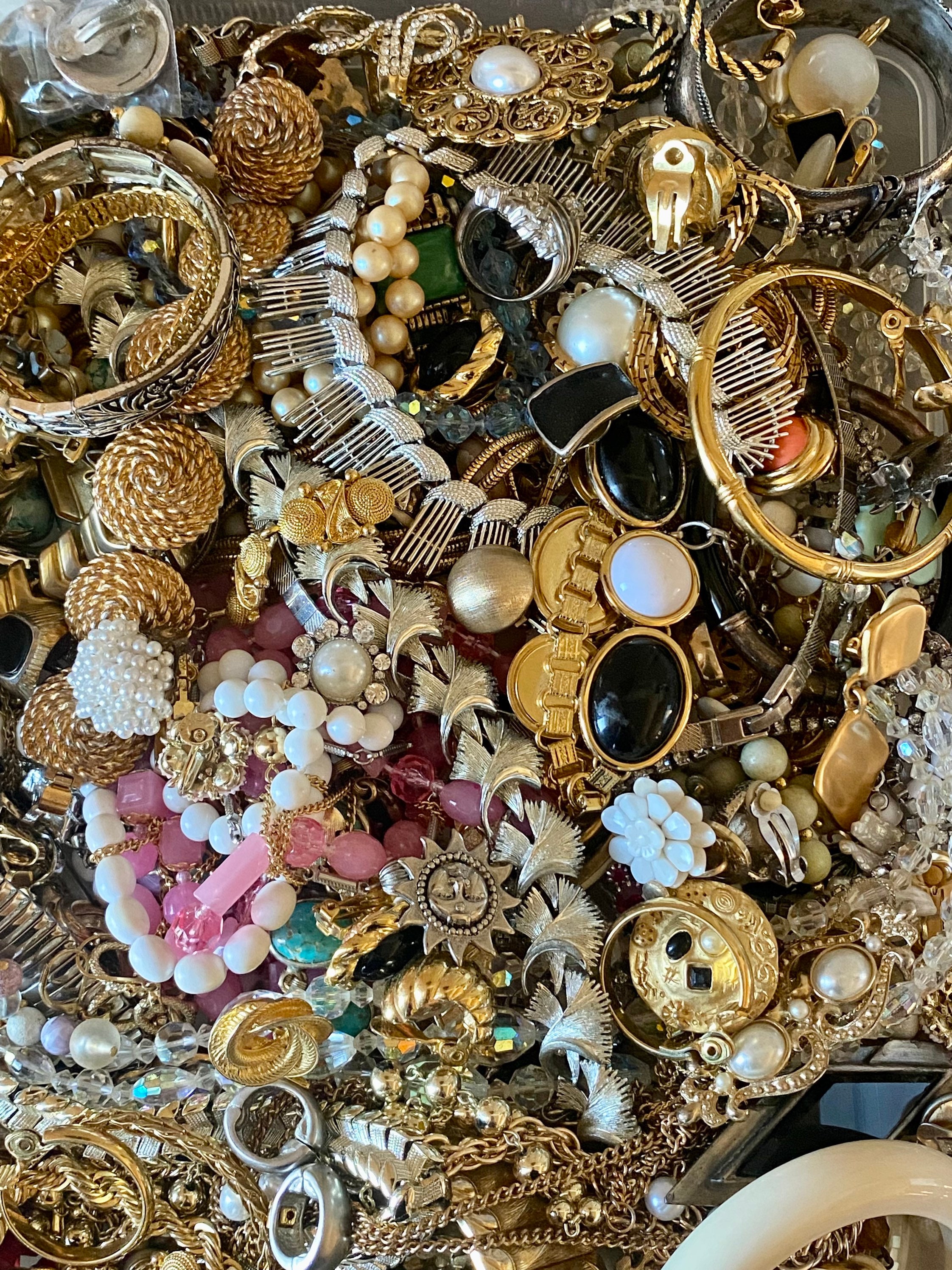 Mystery Box of Jewelry 6x4x4 Box Jewelry Mystery Box Lot Etsy