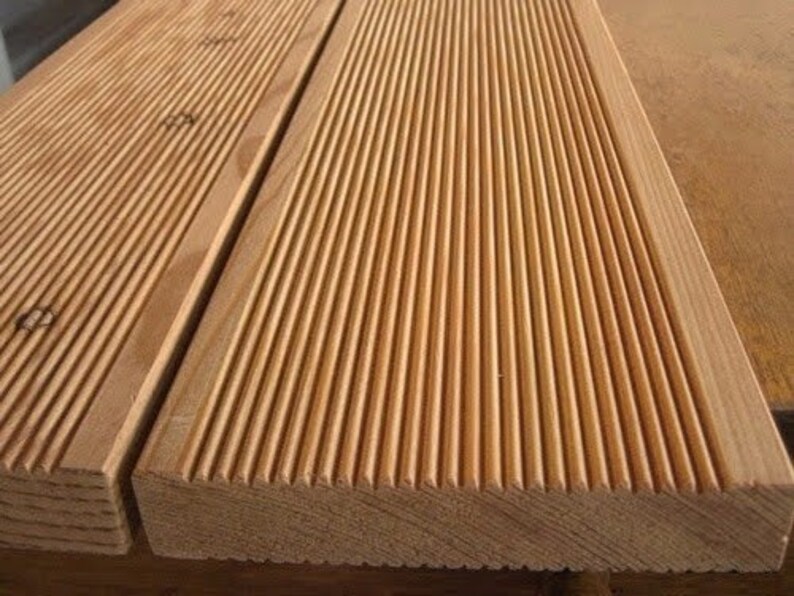 Siberian Larch Decking Grooved Boards A Grade Value 1 Board 28 Etsy