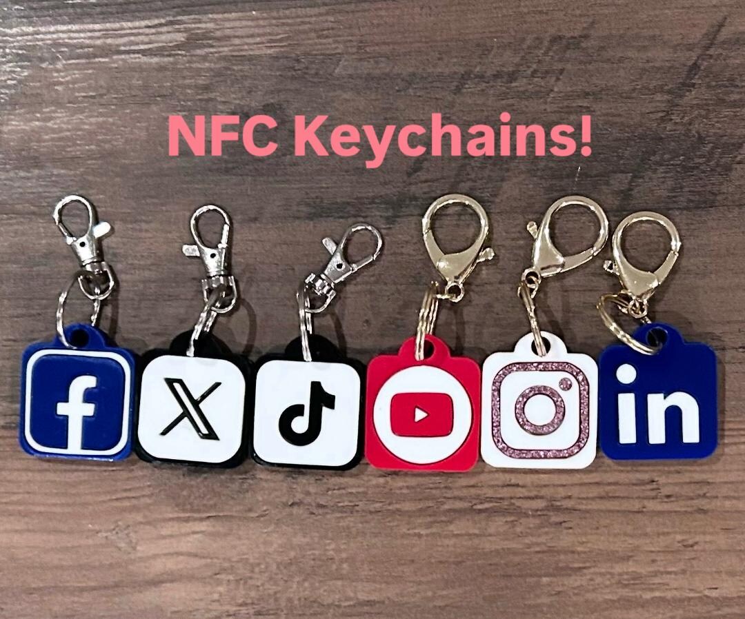 Making Nfc Keychains NFC Keychains - Etsy