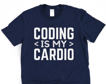 Coding is my cardio shirt, programmer shirt, software engineer shirt, coder shirt