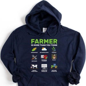 Farm hoodie, farmer hoodie, farmer gifts, farm wife, farmer dad gift, Farmer is more than you think