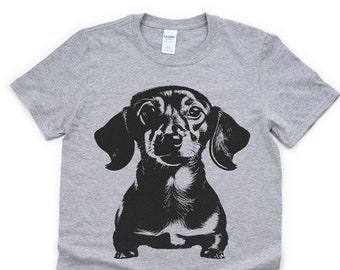 Cute dachshund shirt, wiener dog shirt, sausage dog shirt, dachshund lover gift