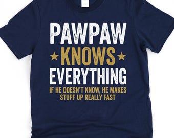 Pawpaw knows everything, if he doesn't know he makes stuff up really fast