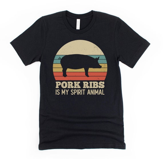 Bacon Is My Spirit Animal Funny Pig T-Shirt Distressed Gift Bacon Is My Spirit Animal Funny Pig T-Shirt Distressed Gift