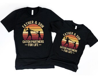 Matching father and son football buddies for life shirt