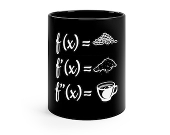 11 oz coffee mug, calculus math mug, math teacher gift, mathematician mug, mathematics gifts, science mug
