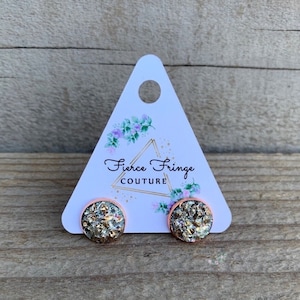Druzy Studs