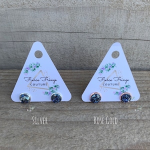 Mini Druzy Studs