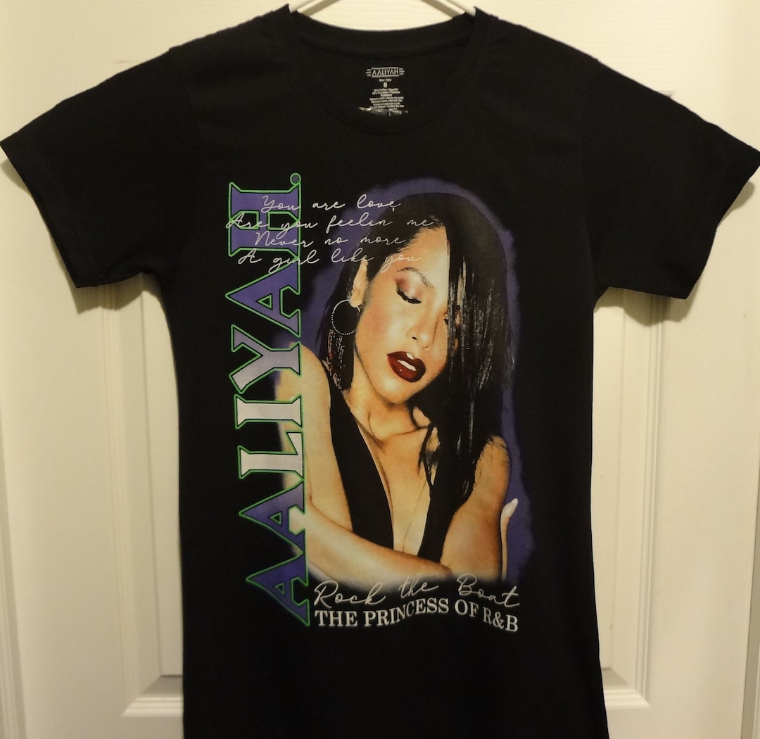 AALIYAH Princess of R&B T-shirt - Etsy