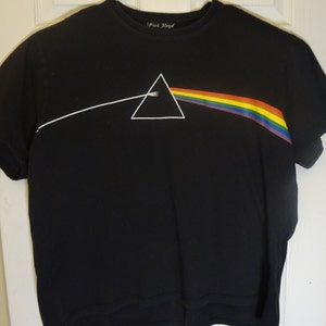 Pink Floyd Dark Side Of The Moon Black Graphic Tee