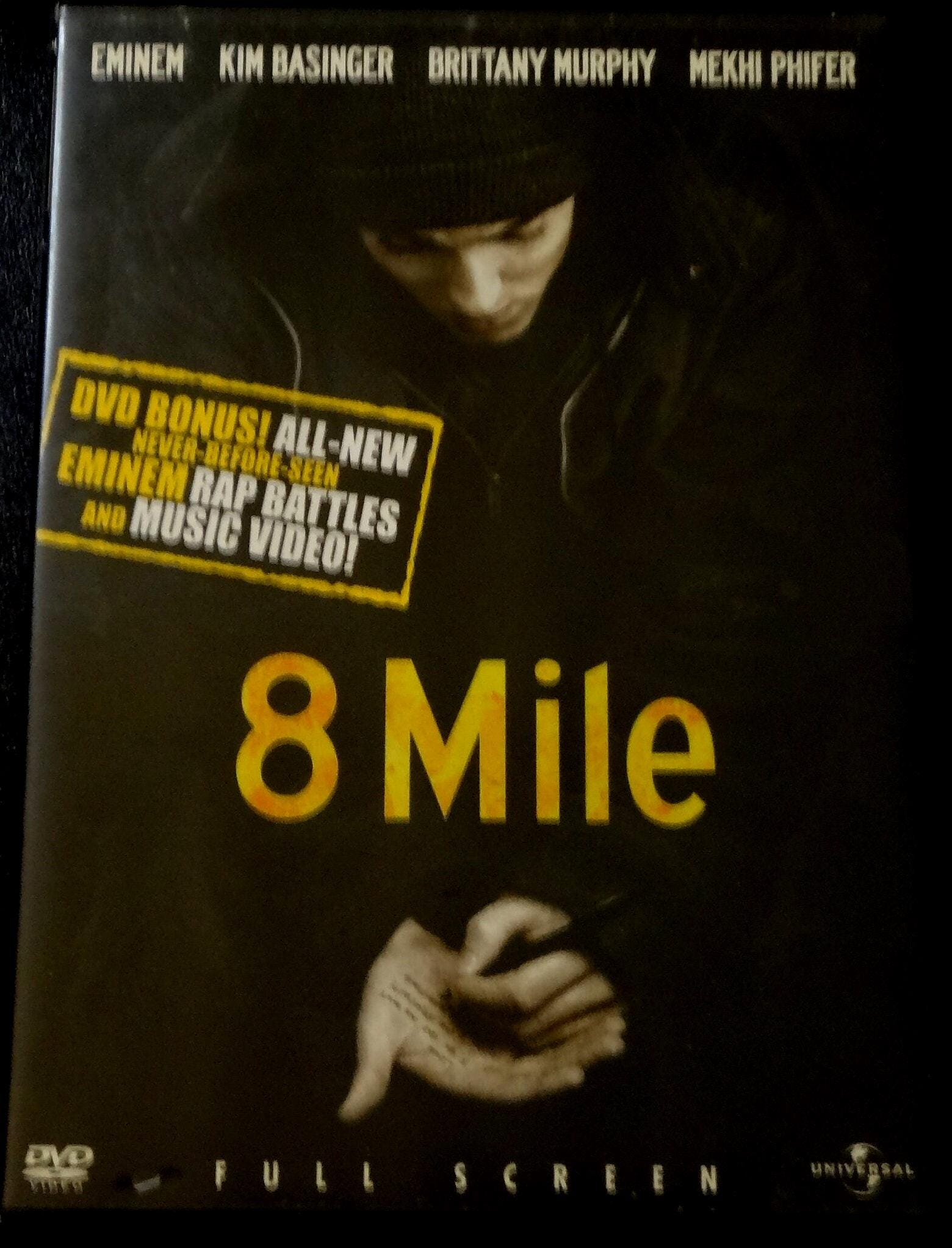 8 Mile (DVD) Eminem, Brittany Murphy - Etsy