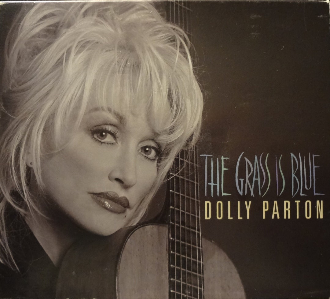 Dolly Parton the Grass is Blue Etsy