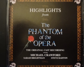 Andrew Lloyd Webber – Highlights From The Phantom Of The Opera (The Original Cast Recording) (CD)
