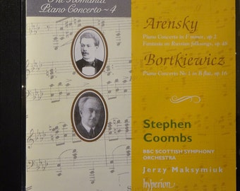Arensky & Bortkiewicz Piano Concertos, Stephen Coombs. UK 1993 Hyperion – CDA66624 Arensky & Bortkiewicz Piano Concertos, Stephen Coombs. UK 1993 Hyperion – CDA66624