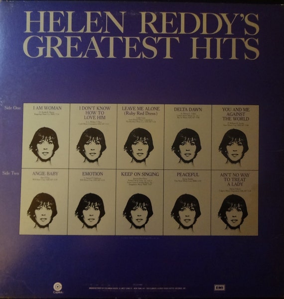 Helen Reddy – Helen Reddy's Greatest Hits - Etsy