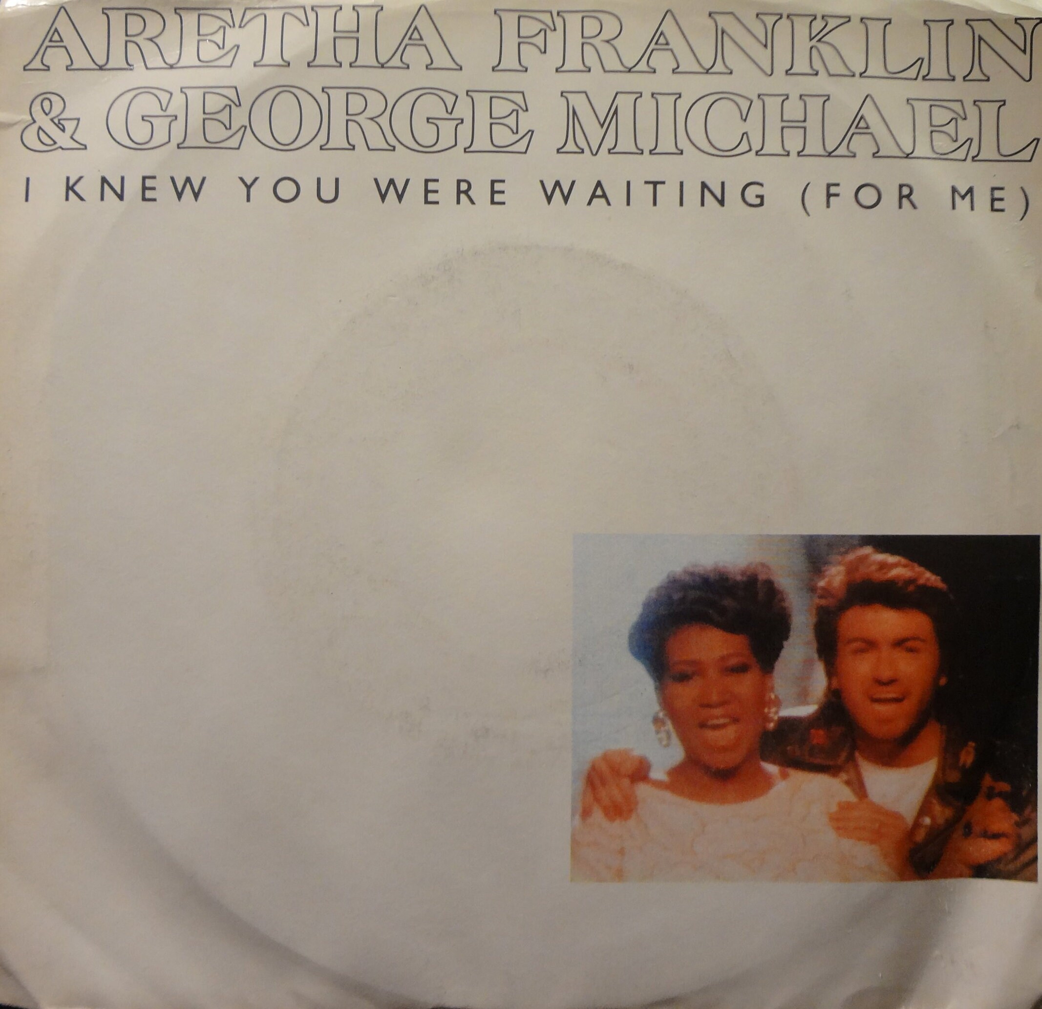 Aretha Franklin and Michael I Knew You Were Waiting for Me Etsy