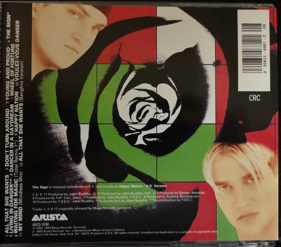 Ace of Base - the Sign (CD) - Etsy