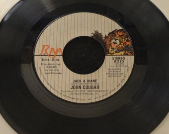 ジョンクーガー　シングルレコード　7枚セット □USオリジナル7インチシングル◾️JOHN COUGAR MELLENCAMP