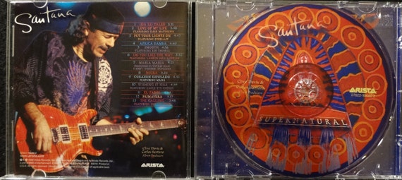 Santana – Supernatural (CD) - Etsy