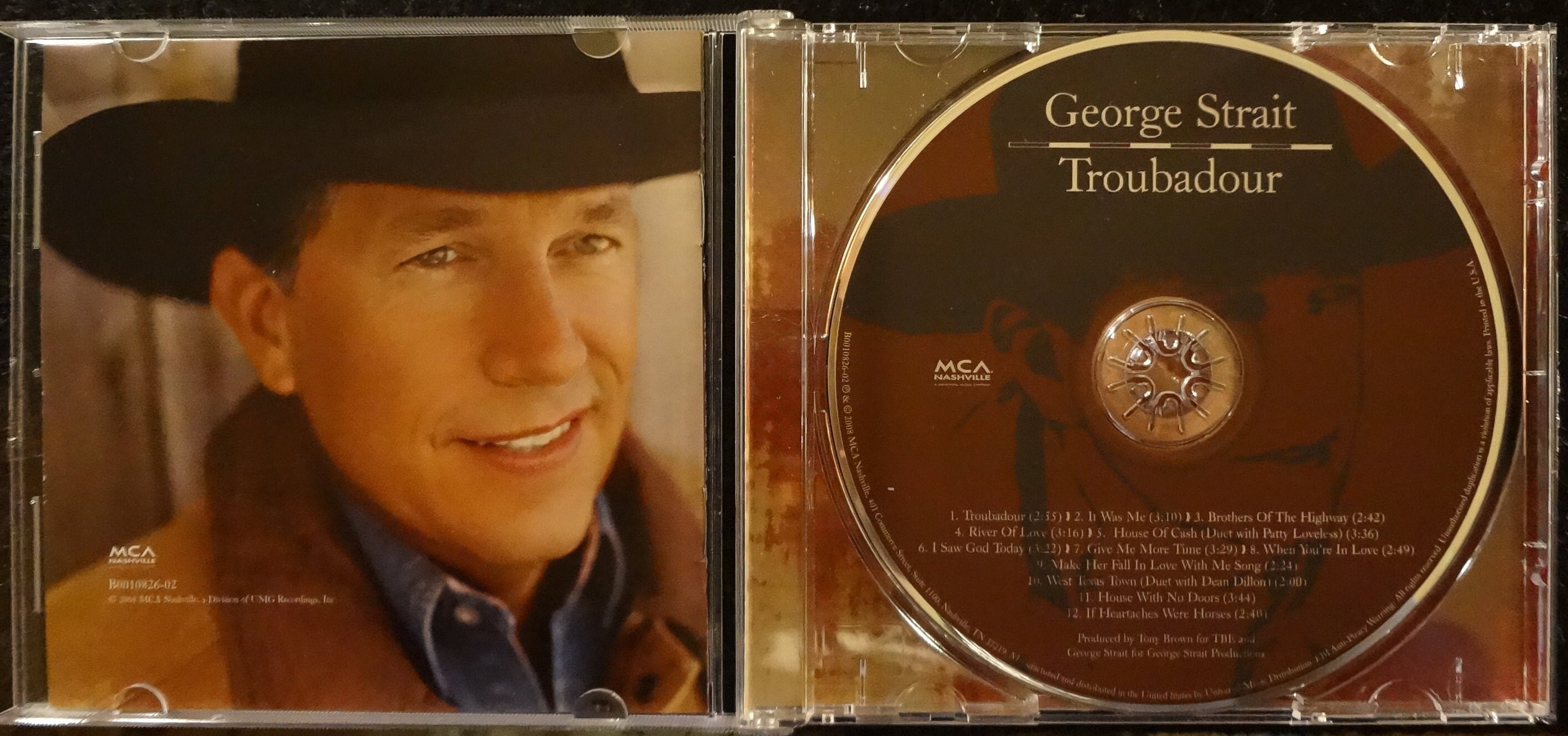 George Strait Troubadour CD - Etsy