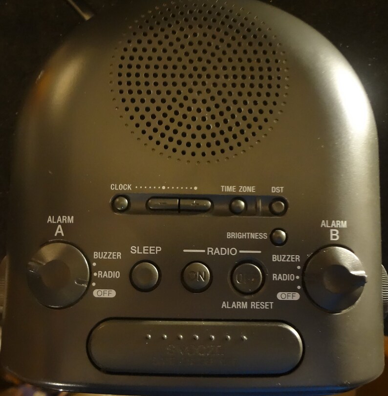 Vintage Sony ICFC318 Dream Machine AM FM Alarm Clock Radio Etsy