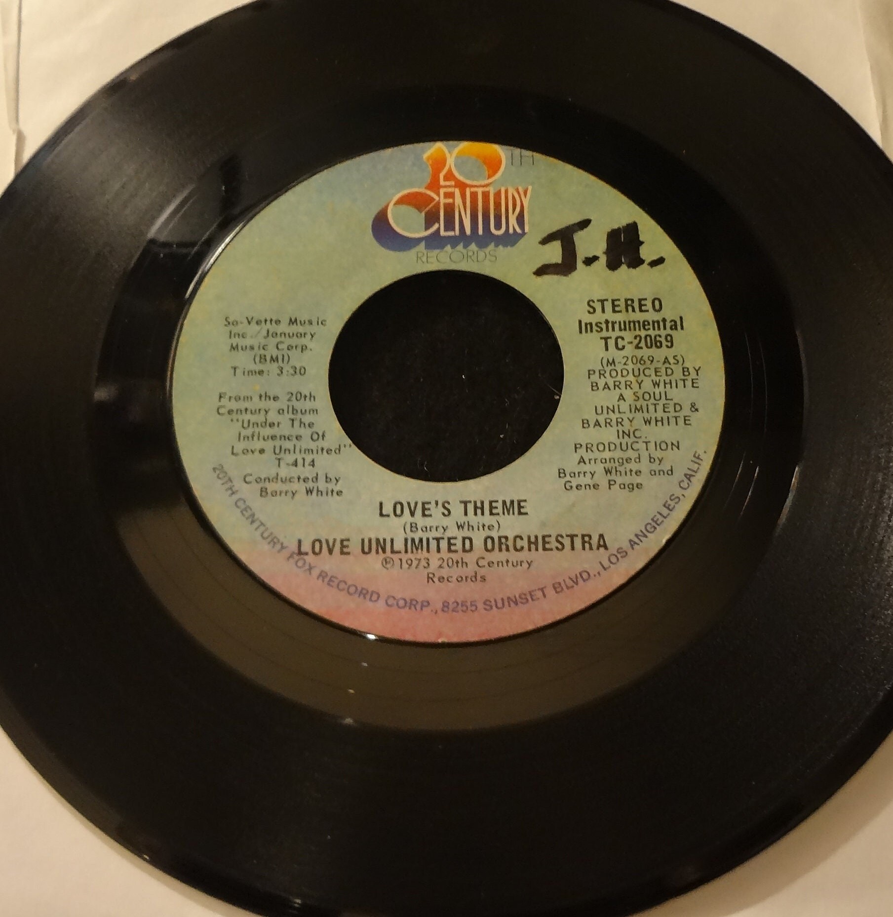 Love Unlimited Orchestra – Love's Theme / Sweet Moments - Etsy Israel