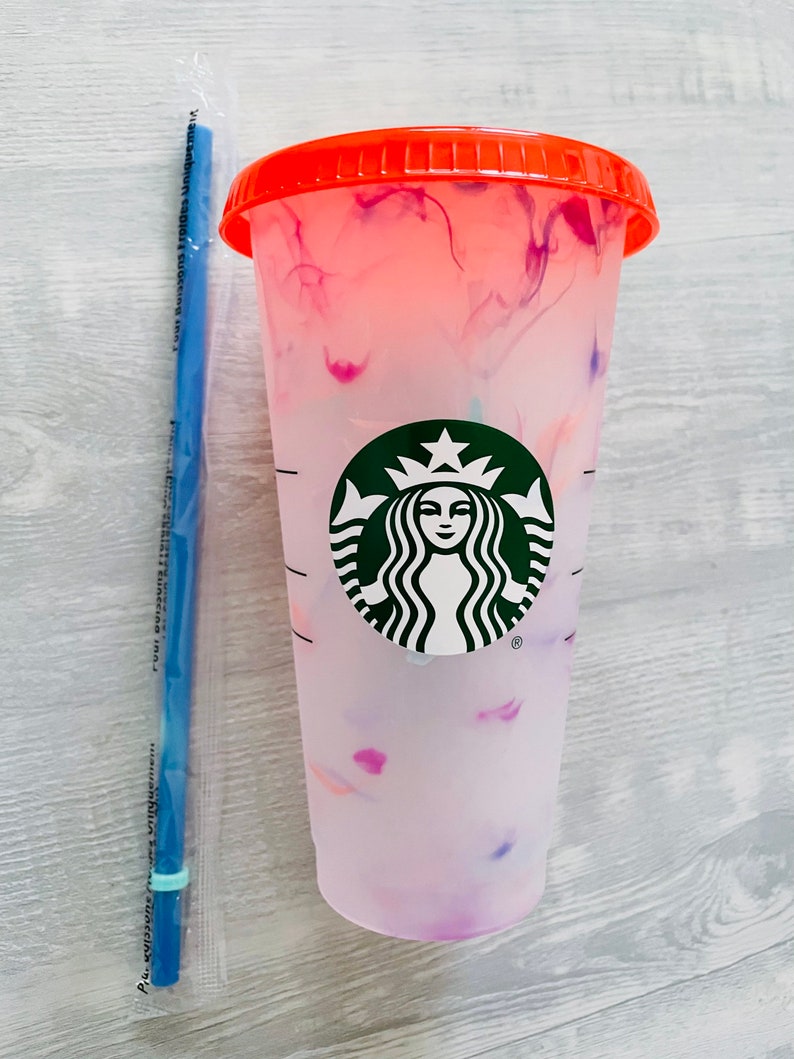 Starbucks rainbow tumbler Starbucks tumbler bulk Blank Etsy