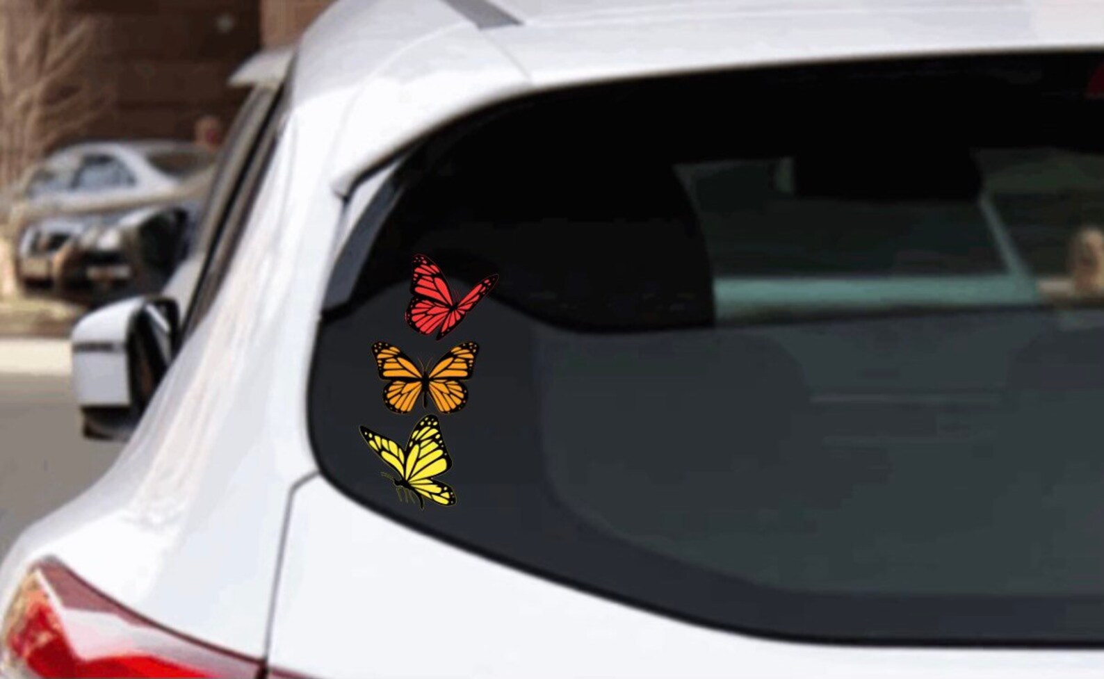 Car butterfly decal Butterfly decal Car sticker Butterflies Etsy