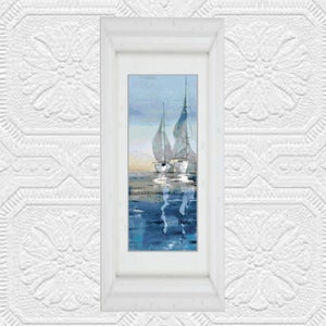 Boat Cross Stitch Pattern, PDF Instant Download, Boats on the Water, Marina Cross Stitch, Sailboat, Yacht, Ocean Cross Stitch Pattern, Water