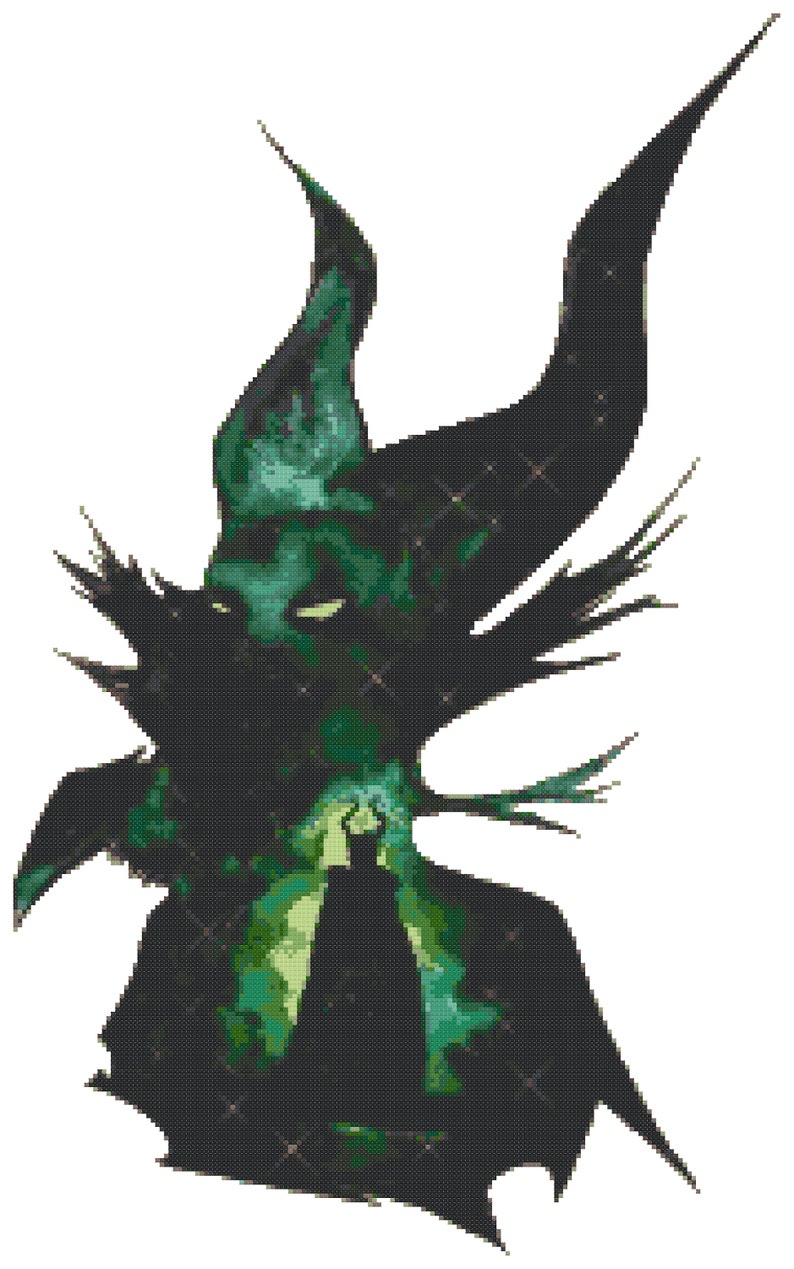 Maleficent Cross Stitch Pattern PDF Instant Download - Etsy