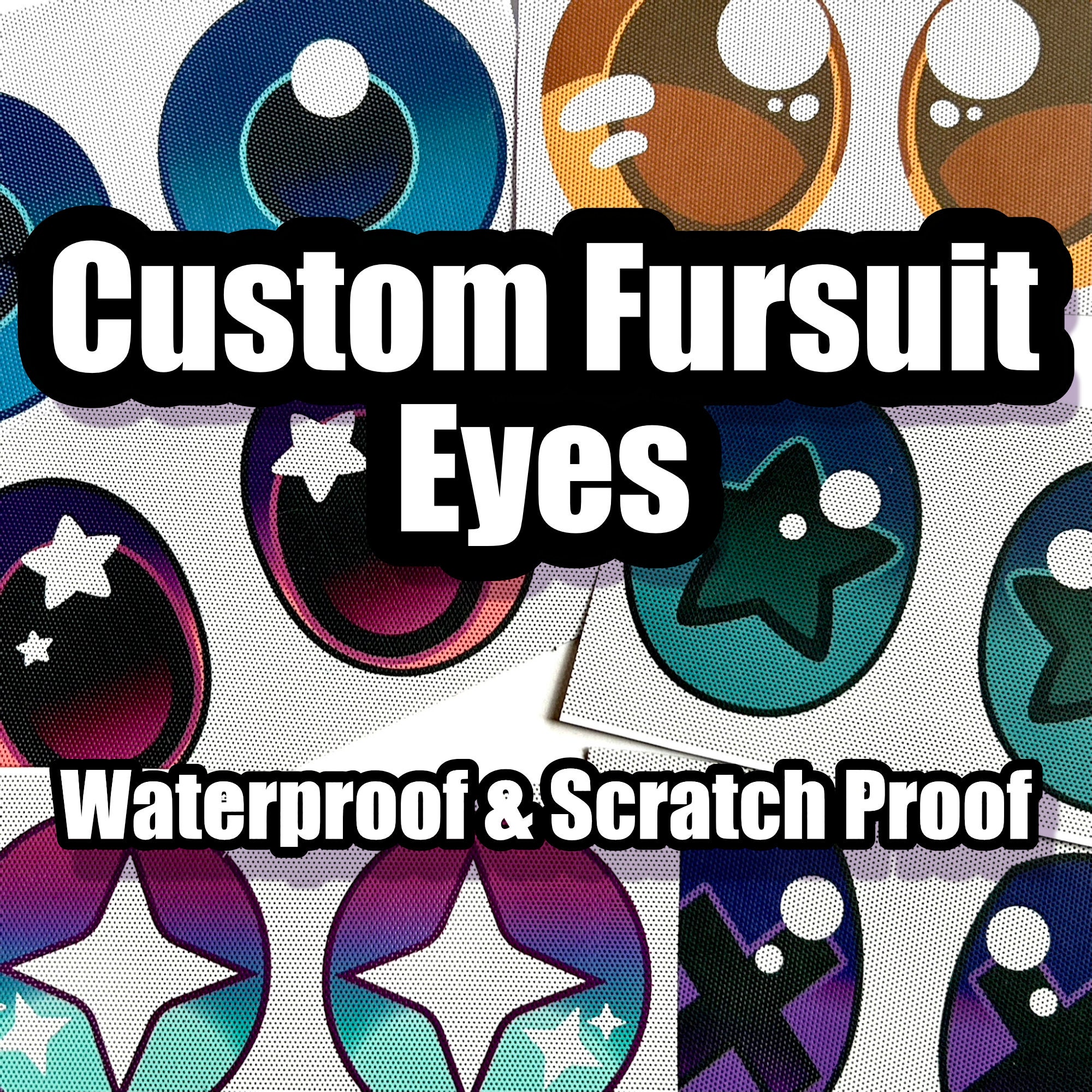 10 X 10 Loose Weave Vinyl Mesh Square for DIY Waterproof Fursuit Eyes  Costume Cosplay Mask 