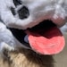 2.5 Inch Handmade hook-and-loop fursuit tongue