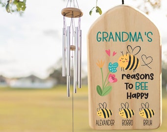Gifts For Nana,25''Wind Chimes, Birthday Gift For Nana From Grandkids