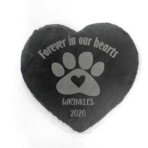 Dog Memorial Garden Stone | Pet Memorial Gift | In Memory | Dog Pet Loss | Bereavement Gift | Dog Stepping Stone | Outdoor Memorial