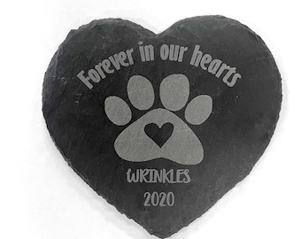 Dog Memorial Garden Stone | Pet Memorial Gift | In Memory | Dog Pet Loss | Bereavement Gift | Dog Garden Path Stone | Outdoor Memorial