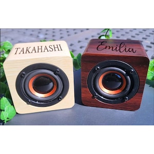 Personalized Wireless Bluetooth Speaker - Personalized Gift - For Him - For Her - Mom Gift - Boyfriend - Girlfriend - Dad Gift - Thank You