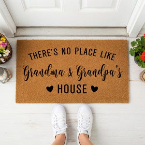 there is no place like mof and pop's house door mat