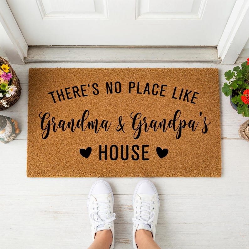 there is no place like mof and pop's house door mat