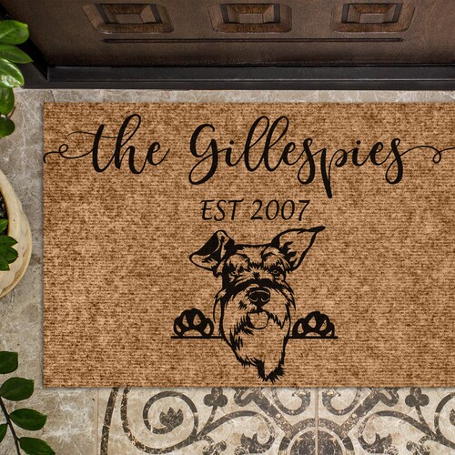 Labrador Dog Personalized Doormat Custom Doormat Etsy