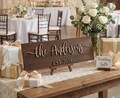 Personalized Family Name Wood Sign | Established Date