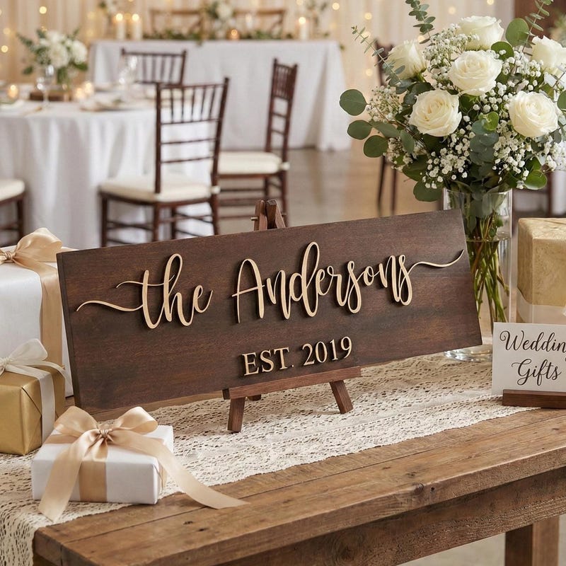 Established 2026 Wood Sign - Etsy