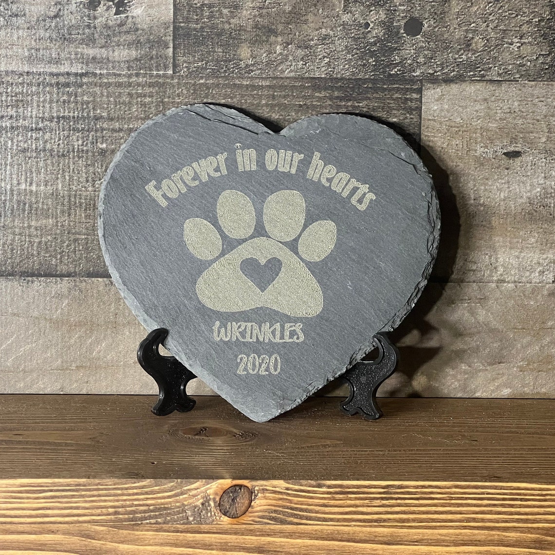 Dog Memorial Garden Stone Pet Memorial Gift in Memory Etsy