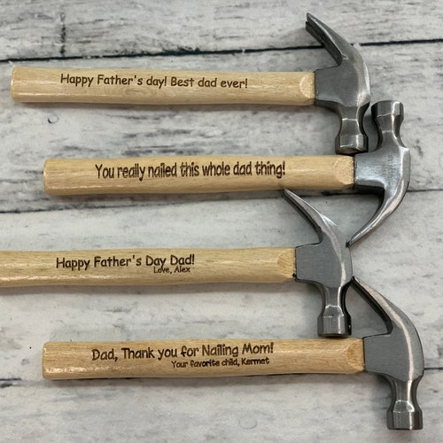 Personalized Hammer Engraved Hammer Custom Hammer Gifts Etsy