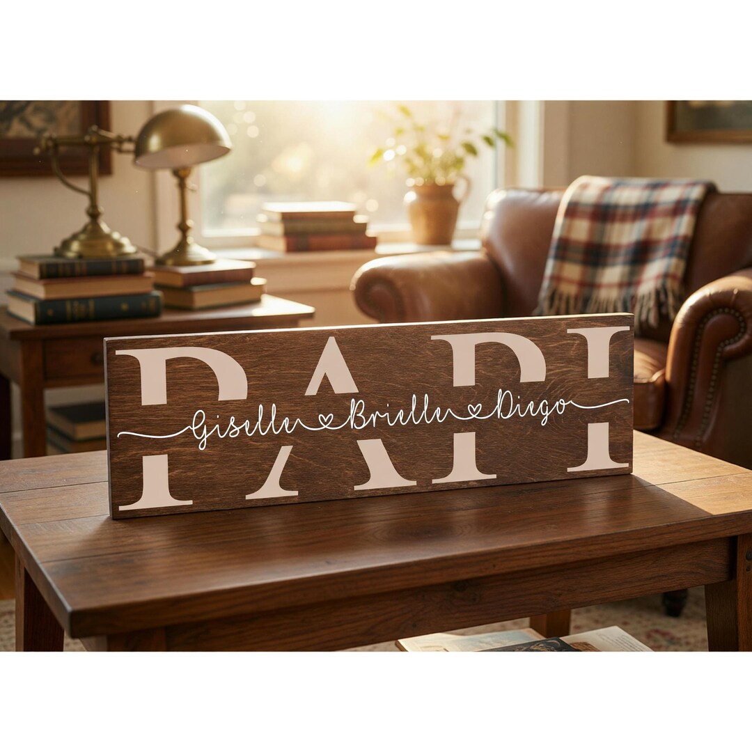 Personalized Fathers Day Gift for Papi, Grandpa, Papa, Abuelo, Poppy ...