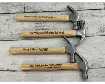 Personalized Hammer | Engraved Hammer | Custom Hammer | Personalized Hammer Gift | Gifts for Men | Husband Anniversary | Father's Day