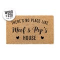 Grandparents Doormat: Family Welcome Mat (Nana Papa, Custom) 1449
