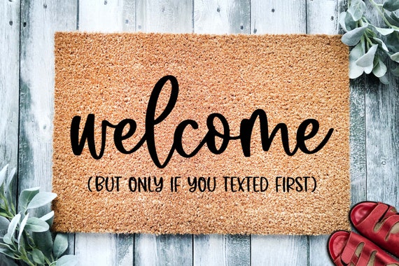 Barnyard Designs 'Gather' Doormat Welcome Mat for Outdoors, Large